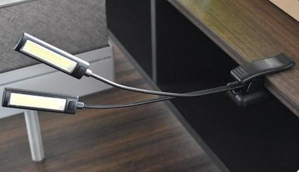 Imagem de Luminária Led Cob Presilha Flexível Estante De Partitura
