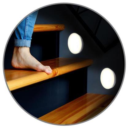 Imagem de Luminária Led Com Sensor De Movimento Sem Fio Recarregável - Art House