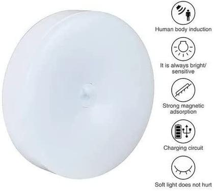 Imagem de Luminária Led Com Sensor De Movimento Sem Fio Recarregável