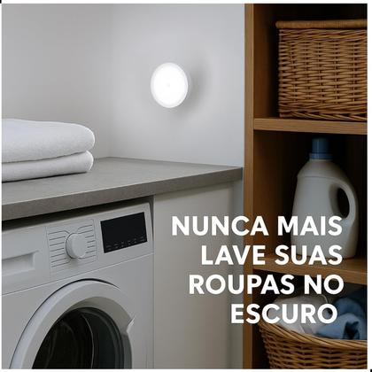 Imagem de Luminária LED com Sensor de Presença Automático Iluminação Inteligente Recarregável USB Luz Branco Frio