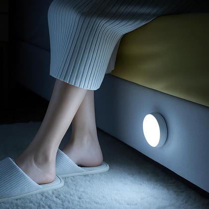 Imagem de Luminária LED com Sensor de Presença Automático Iluminação Inteligente Recarregável USB Luz Branco Frio