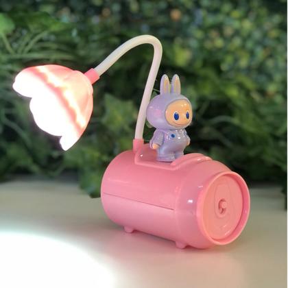 Imagem de Luminária Led Formato Lata Latinha Tipo Coca-Cola Labubu