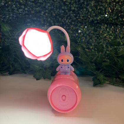 Imagem de Luminária Led Formato Lata Latinha Tipo Coca-Cola Labubu