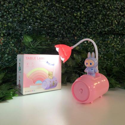 Imagem de Luminária Led Formato Lata Latinha Tipo Coca-Cola Labubu