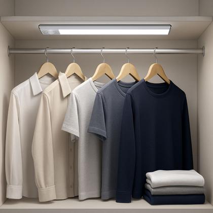 Imagem de Luminária LED Lâmpada Barra USB Recarregável Sensor 60cm