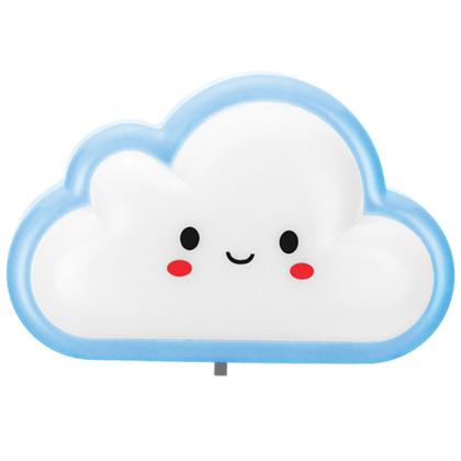 Imagem de Luminária Led Luz Noturna Abajur de Tomada Infantil bebê -NUVEM Nuvemzinha