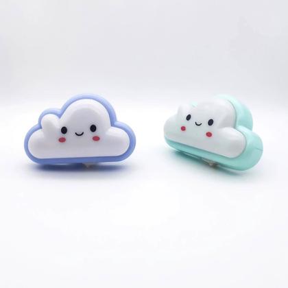 Imagem de Luminária Led Luz Noturna Abajur de Tomada Infantil bebê -NUVEM Nuvemzinha