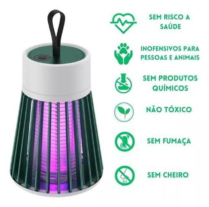 Imagem de Luminária LED Matadora: Sua Defesa Elétrica Contra Mosquitos e Moscas