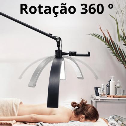 Imagem de Luminária Led Meia Lua Estética Maquiagem Cílios Salão Unha