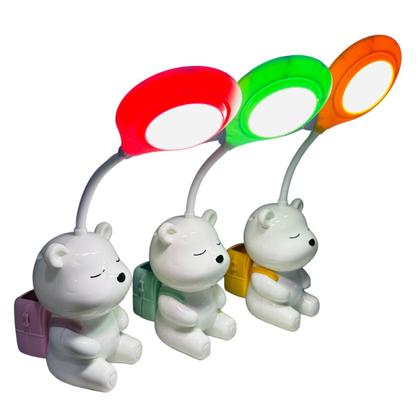 Imagem de Luminária Led Mesa Urso Com Apontador 2 Níveis De Iluminação