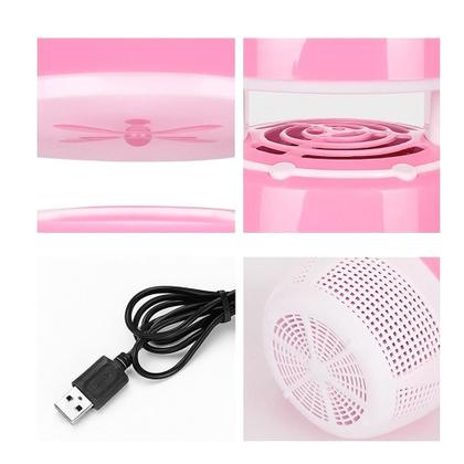 Imagem de Luminária Led Noturno Aspirador De Insetos Portátil USB