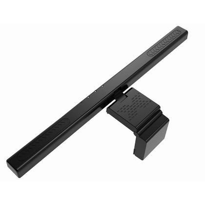 Imagem de Luminária Led para Monitor Rise Mode Lumina 40cm, monitores 27" a 31,5" polegadas, Plano, Preto - RM-LMF-40-B
