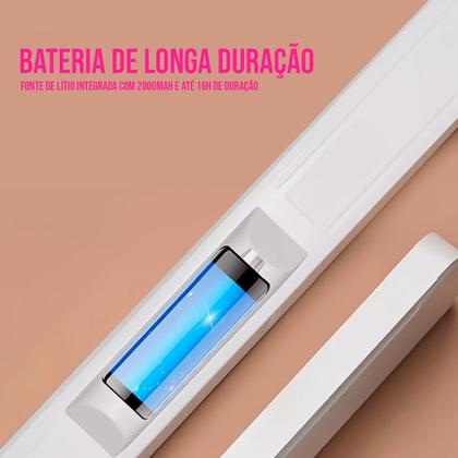 Imagem de Luminaria Led Portátil Base Magnética Recarregável Usb