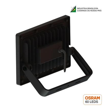 Imagem de Luminaria led rj slim 100w 9000l 6500k biv l185xc40xa135