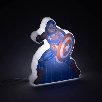 Imagem de Luminária LED Shape Capitão América USB Marvel