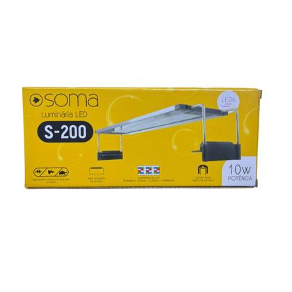 Imagem de Luminária LED SOMA S-200 Aquario Peixe Marinho Betta Lebiste