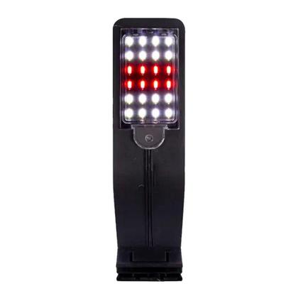 Imagem de Luminária Led Soma X5 Preta 10W Branco/Vermelho 110v/220v