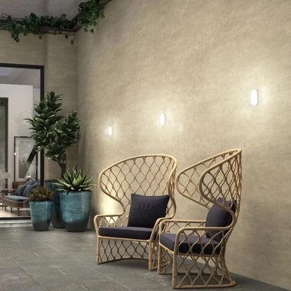 Imagem de Luminária Led Tartaruga Branca Oval 12W 6500K Branca Fria Bivolt