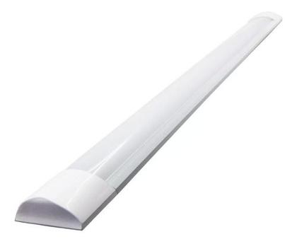 Imagem de Luminária Linear 60cm LED 18W Sobrepor Slim Retangular Branco Frio 6500K Bivolt