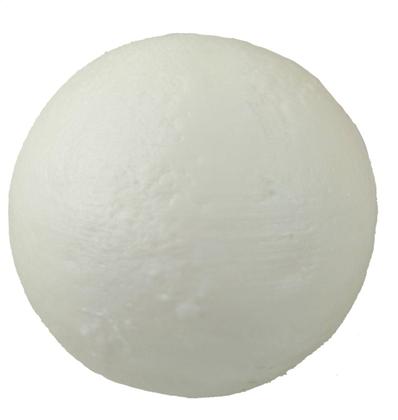 Imagem de Luminária Lua Cheia 10 cm Branco Quente 3d Abajur Led Relevo