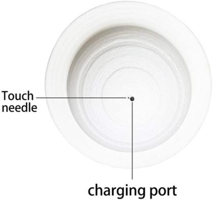 Imagem de Luminaria LUA Cheia, Luz noturna de SATURNO + suporte de madeira, 3D Touch Abajur Decoração LED, USB 3 Cor