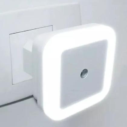 Imagem de Luminária Luz Led Sensor Automático Quarto Sala Tomada 1unid