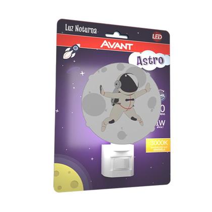 Imagem de Luminária luz noturna led de tomada astro 3000k - avant