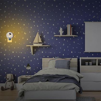 Imagem de Luminária luz noturna led de tomada astro 3000k - avant