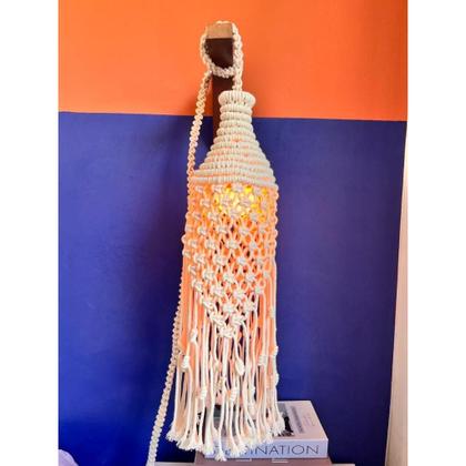 Imagem de Luminária Macramê Luar Boho