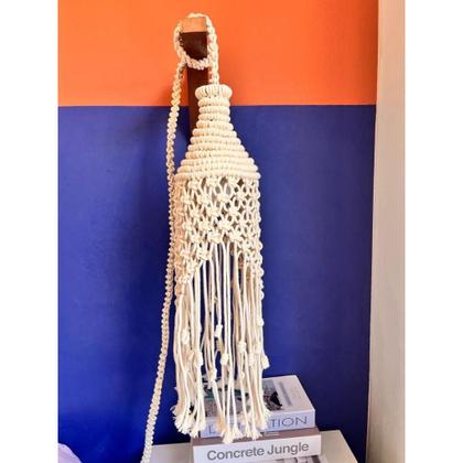 Imagem de Luminária Macramê Luar Boho