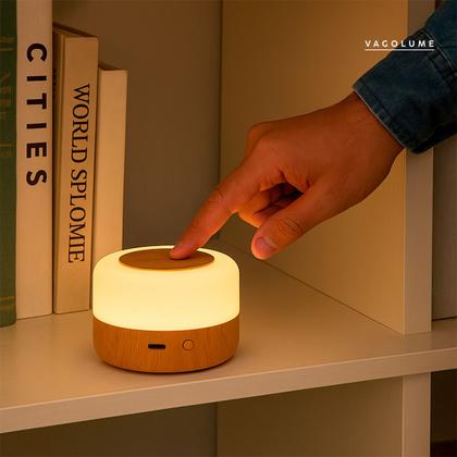 Imagem de Luminária Moderna RGB Noturna Decorativa Mesa Controle Touch