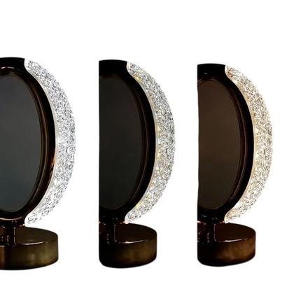 Imagem de Luminária Oval LED de Mesa com USB