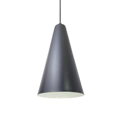 Imagem de Luminária Pendente Cone Com Interior Branco Brilho Com Fiação 110/220v
