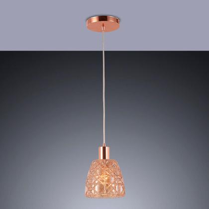 Imagem de Luminária Pendente Moderno Moema de Vidro E27 Bivolt