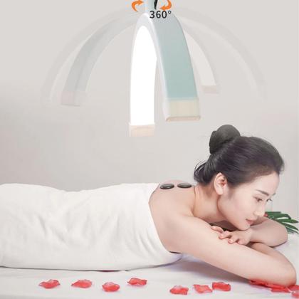 Imagem de Luminaria Piso Led 36w Meia Lua Arco Estestica Dentista Cilios Maquiagem Estudio Tatuagem Salao Beleza Spar Casa Multiuso