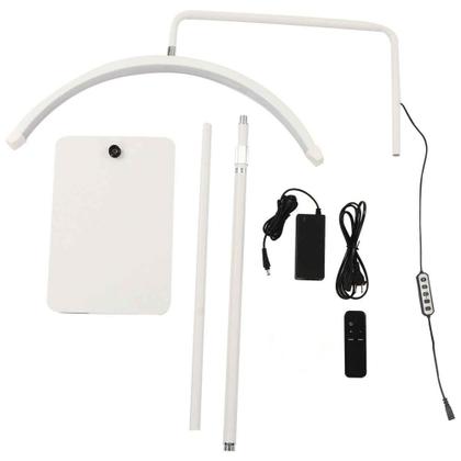 Imagem de Luminaria Piso Led 36w Meia Lua Arco Estestica Dentista Salao Beleza Casa Multiuso Cilios Maquiagem Estudio Tatuagem