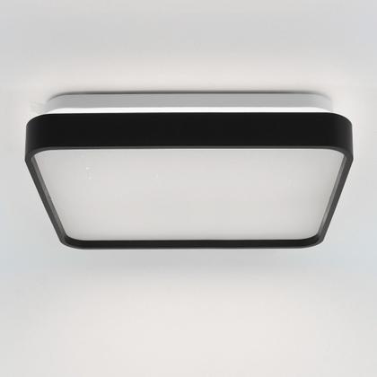 Imagem de Luminária Plafon Black Sobrepor Led 24w 40x40cm Branco Frio
