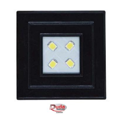 Imagem de Luminária POP Quadrada 3000k Branco Quente Flux-Volt Lumitek-Cores