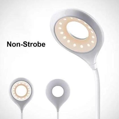 Imagem de Luminária Pregador Mesa Usb Recarregável Led Presilha