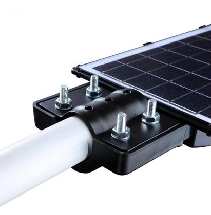Imagem de Luminária Pública 150W LED Solar Poste Sensor e Fotocelula Branco Frio IP66