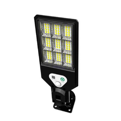 Imagem de Luminária Pública Luz Solar Externo 108 LEDS Com Controle Remoto Refletor LED Transparente Sensor De Movimento Ajustável
