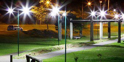 Imagem de Luminária Pública Pétala Fotocélula Led 100W Poste de Rua