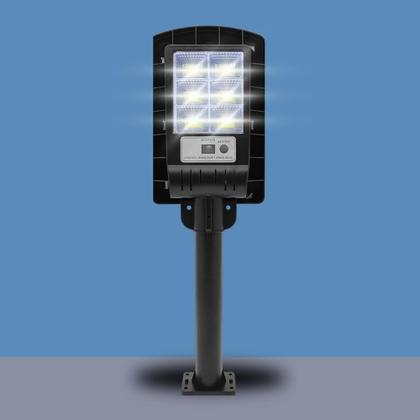 Imagem de Luminaria Refletor de Luz com carregamento Solar e sensor de movimento (300w) - Luatek