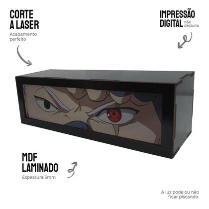 Imagem de Luminária Retangular - Naruto - Kakashi Fight