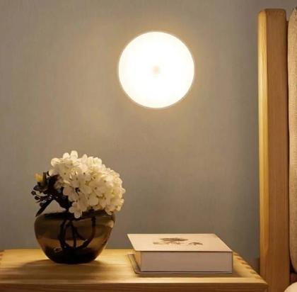 Imagem de Luminaria Sensor De Presença E Movimento Led Luz Noturna Inteligente Sem Fio Recarregável Usb