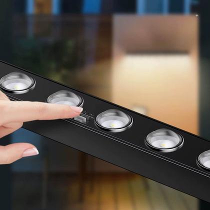 Imagem de Luminária Solar 6 LEDs Sensor 1,2V Arandela de Parede Externa Muro Fachada À Prova DÁgua IP65