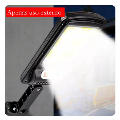 Imagem de Luminária Solar 600w Com Sensor De Presença E Controle Ip66 Fácil de Instalar LKY0018A