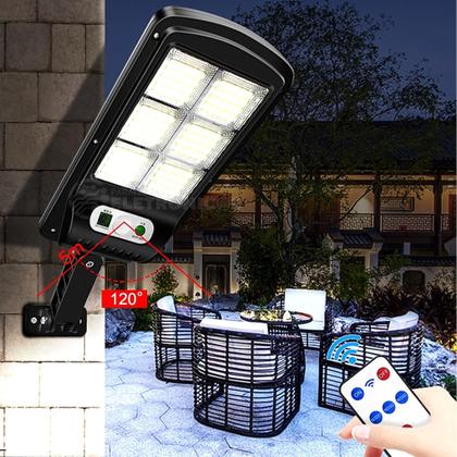 Imagem de Luminária Solar Com 128 LEDs Com Sensor de Presença 200W - DY8790