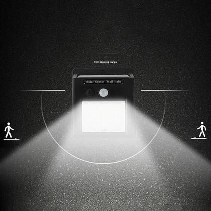 Imagem de Luminária Solar com Sensor de Presença Automático 30 LED