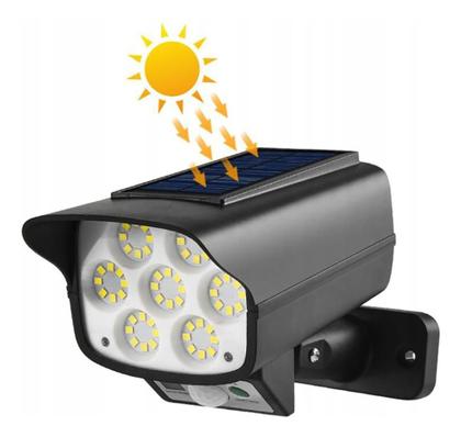 Imagem de Luminaria Solar LED Alfacell Resistente a Agua Sensor de Presença Sem Fio